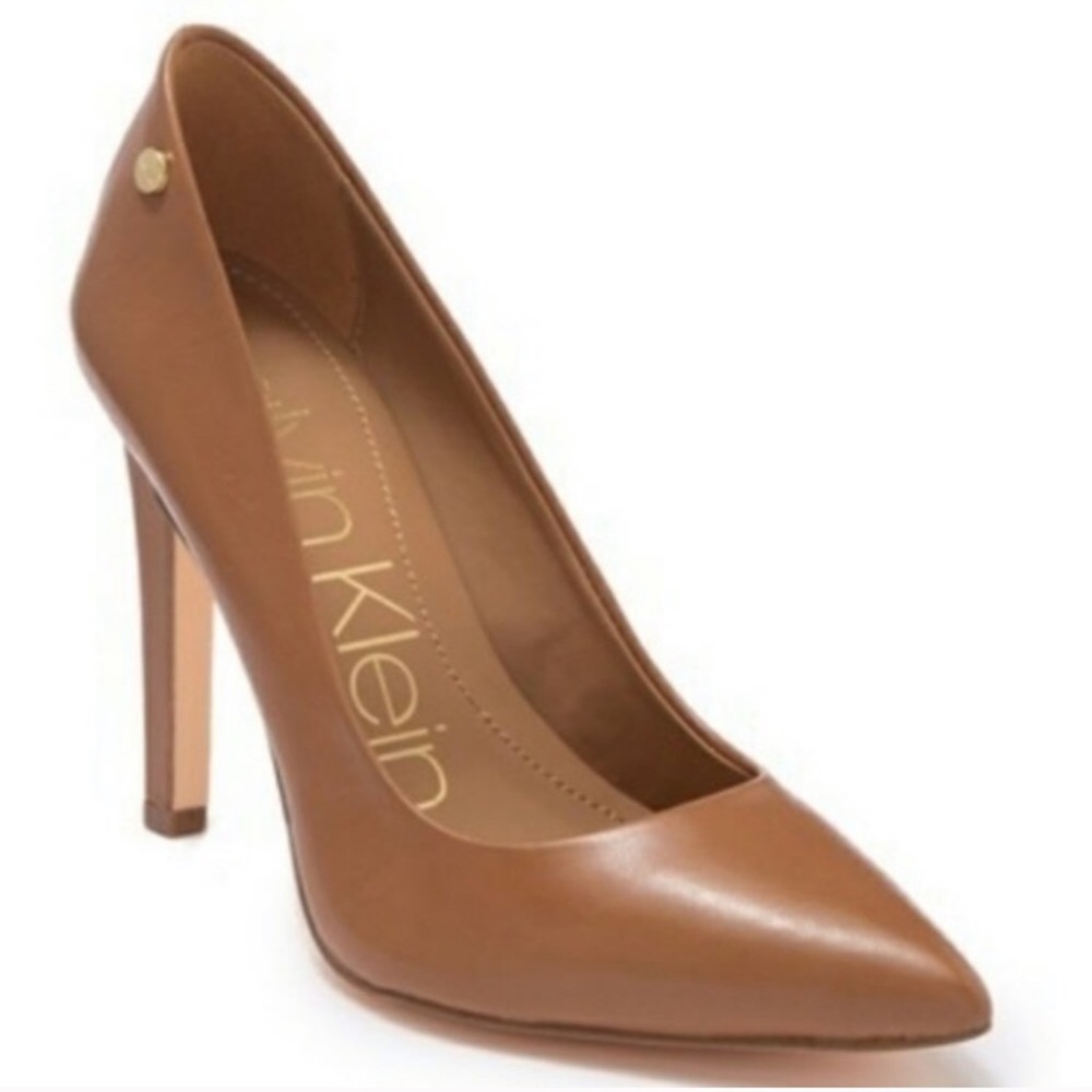 Calvin Klein Brady Caramel/Nude Pumps